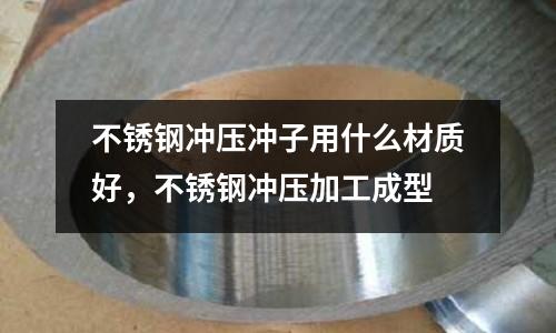 不銹鋼沖壓沖子用什么材質好，不銹鋼沖壓加工成型