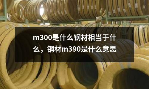 m300是什么鋼材相當于什么，鋼材m390是什么意思