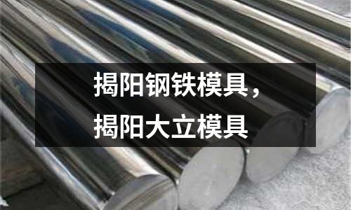 揭陽鋼鐵模具，揭陽大立模具