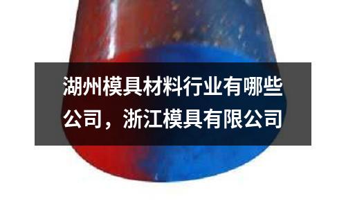湖州模具材料行業有哪些公司，浙江模具有限公司