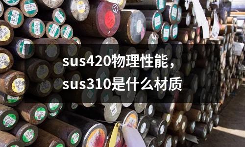 sus420物理性能，sus310是什么材質(zhì)