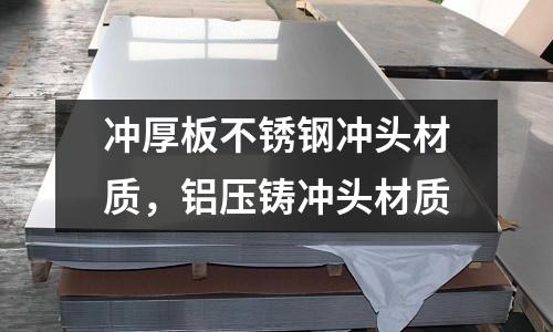 沖厚板不銹鋼沖頭材質(zhì)，鋁壓鑄沖頭材質(zhì)