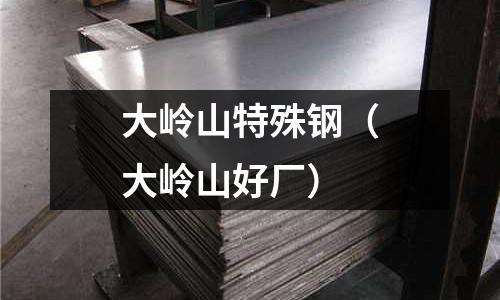 大嶺山特殊鋼（大嶺山好廠）