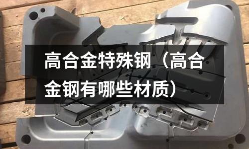 高合金特殊鋼（高合金鋼有哪些材質）