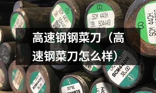 高速鋼鋼菜刀（高速鋼菜刀怎么樣）