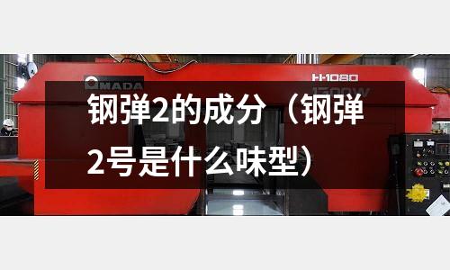 鋼彈2的成分（鋼彈2號是什么味型）