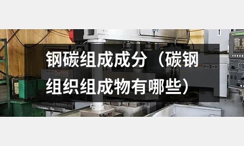 鋼碳組成成分（碳鋼組織組成物有哪些）