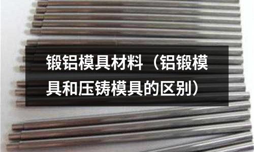 鍛鋁模具材料（鋁鍛模具和壓鑄模具的區別）