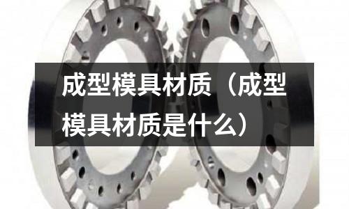 成型模具材質（成型模具材質是什么）