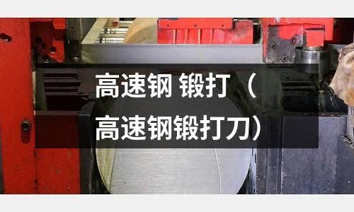 高速鋼 鍛打(高速鋼鍛打刀)