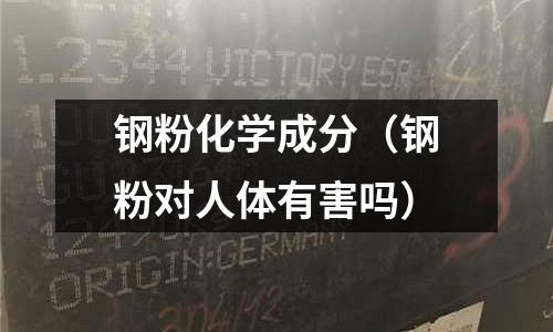 鋼粉化學成分（鋼粉對人體有害嗎）