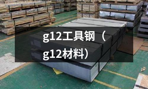 g12工具鋼（g12材料）