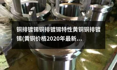 銅排鍍錫銅排鍍錫特性黃銅銅排鍍錫(黃銅價格2020年最新_銅什么價格)