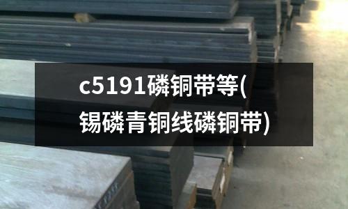 c5191磷銅帶等(錫磷青銅線磷銅帶)