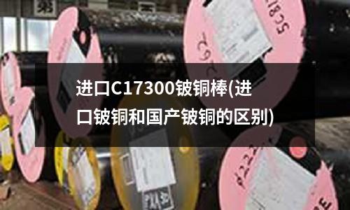 進口C17300鈹銅棒(進口鈹銅和國產鈹銅的區別)