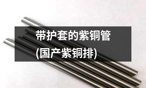 帶護(hù)套的紫銅管(國(guó)產(chǎn)紫銅排)