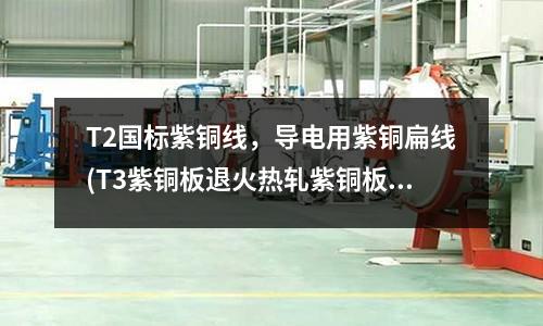 T2國標紫銅線，導電用紫銅扁線(T3紫銅板退火熱軋紫銅板)