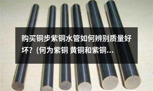 購買銅步紫銅水管如何辨別質量好壞?(何為紫銅 黃銅和紫銅的區別對比)