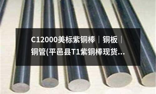 C12000美標紫銅棒|銅板|銅管(平邑縣T1紫銅棒現貨)