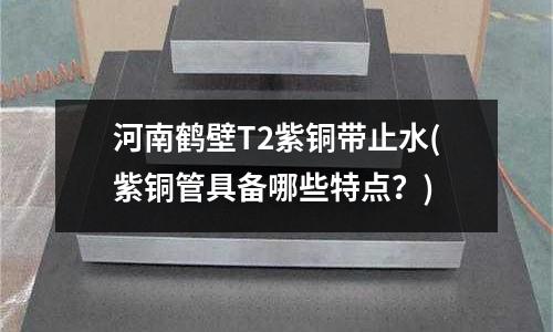 河南鶴壁T2紫銅帶止水(紫銅管具備哪些特點？)