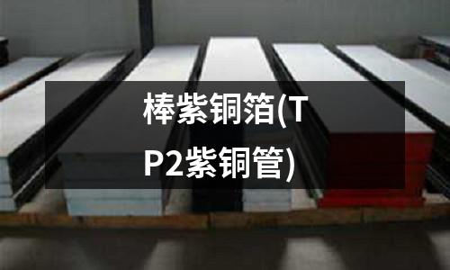 棒紫銅箔(TP2紫銅管)