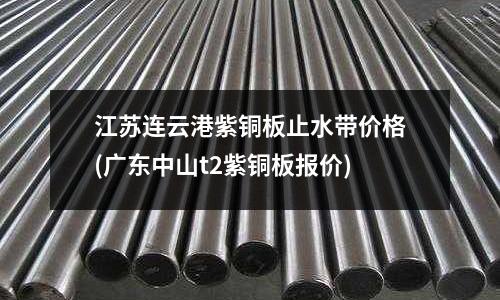 江蘇連云港紫銅板止水帶價格(廣東中山t2紫銅板報價)