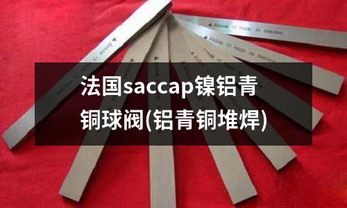 法國saccap鎳鋁青銅球閥(鋁青銅堆焊)