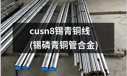cusn8錫青銅線(錫磷青銅管合金)