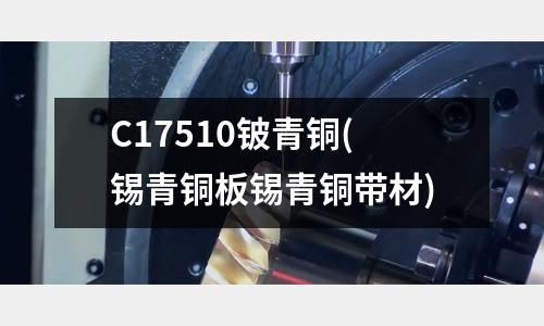 C17510鈹青銅(錫青銅板錫青銅帶材)