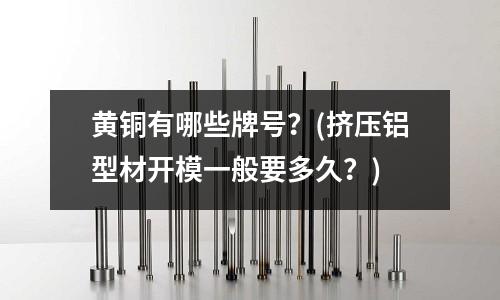 黃銅有哪些牌號(hào)？(擠壓鋁型材開模一般要多久？)