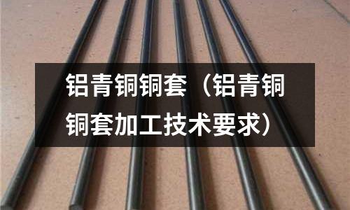 鋁青銅銅套（鋁青銅銅套加工技術要求）