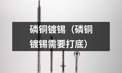 磷銅鍍錫(磷銅鍍錫需要打底)