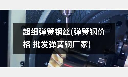 超細彈簧鋼絲(彈簧鋼價格 批發彈簧鋼廠家)