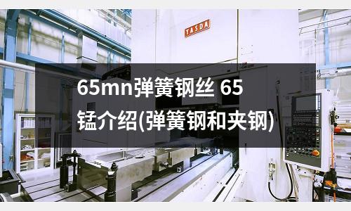 65mn彈簧鋼絲 65錳介紹(彈簧鋼和夾鋼)