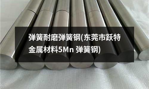 彈簧耐磨彈簧鋼(東莞市躍特金屬材料5Mn 彈簧鋼)