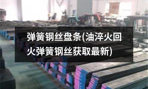 彈簧鋼絲盤條(油淬火回火彈簧鋼絲獲取最新)