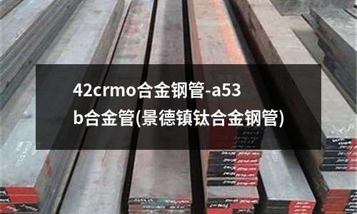 42crmo合金鋼管-a53b合金管(景德鎮(zhèn)鈦合金鋼管)