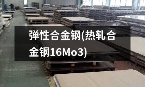 彈性合金鋼(熱軋合金鋼16Mo3)