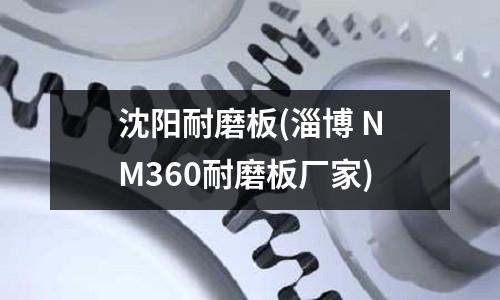 沈陽耐磨板(淄博 NM360耐磨板廠家)