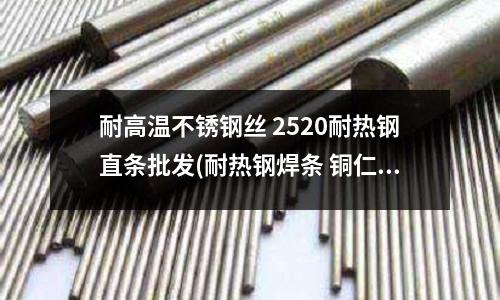 耐高溫不銹鋼絲 2520耐熱鋼直條批發(fā)(耐熱鋼焊條 銅仁廠家)