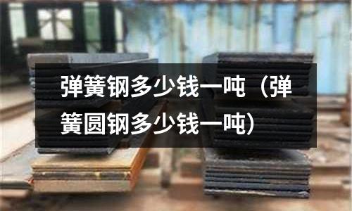 彈簧鋼多少錢一噸（彈簧圓鋼多少錢一噸）