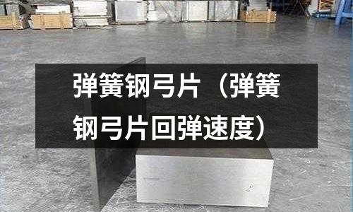 彈簧鋼弓片（彈簧鋼弓片回彈速度）