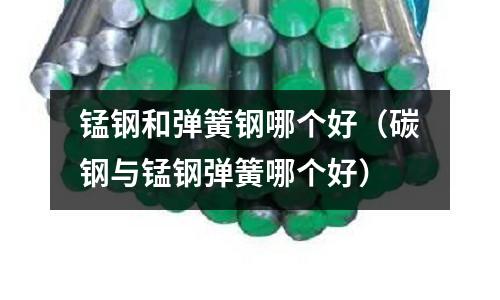 錳鋼和彈簧鋼哪個好(碳鋼與錳鋼彈簧哪個好)