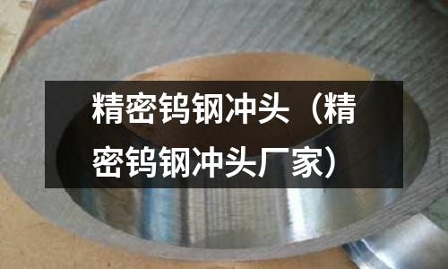 精密鎢鋼沖頭（精密鎢鋼沖頭廠家）