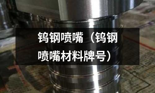 鎢鋼噴嘴（鎢鋼噴嘴材料牌號）