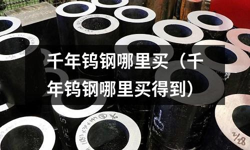 千年鎢鋼哪里買(千年鎢鋼哪里買得到)