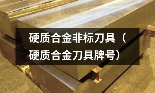 硬質(zhì)合金非標(biāo)刀具（硬質(zhì)合金刀具牌號）