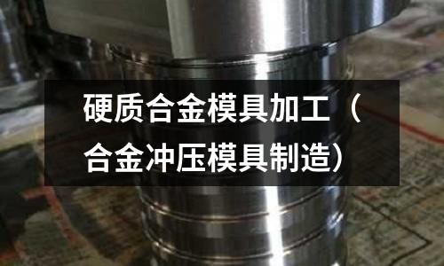 硬質(zhì)合金模具加工（合金沖壓模具制造）
