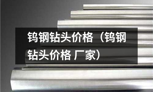 鎢鋼鉆頭價格（鎢鋼鉆頭價格 廠家）