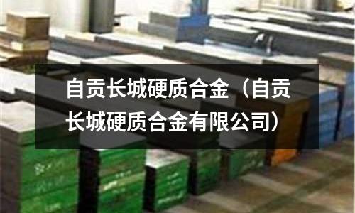 自貢長城硬質(zhì)合金(自貢長城硬質(zhì)合金有限公司)